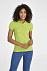 Рубашка поло женская PEOPLE 210, оранжевая с логотипом в Балашихе заказать по выгодной цене в кибермаркете AvroraStore
