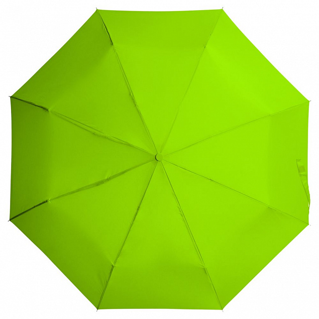 Зонт складной Basic, зеленое яблоко с логотипом в Балашихе заказать по выгодной цене в кибермаркете AvroraStore