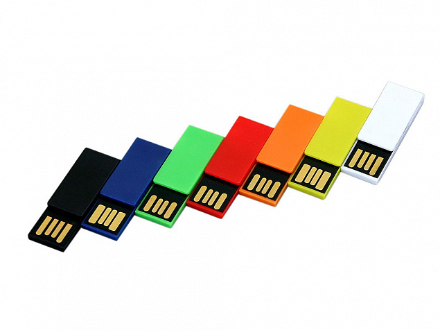 USB 2.0- флешка промо на 8 Гб в виде скрепки с логотипом в Балашихе заказать по выгодной цене в кибермаркете AvroraStore