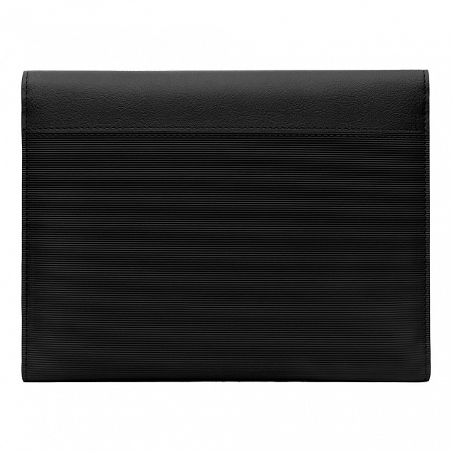 Папка Hugo Boss формата A5, черная с логотипом в Балашихе заказать по выгодной цене в кибермаркете AvroraStore