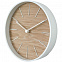 Часы настенные Bees, беленый дуб с логотипом в Балашихе заказать по выгодной цене в кибермаркете AvroraStore