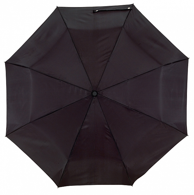 Автоматический ветрозащитный карманный зонт ORIANA, черный с логотипом в Балашихе заказать по выгодной цене в кибермаркете AvroraStore
