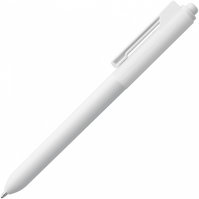 Ручка шариковая Hint Special, белая с логотипом в Балашихе заказать по выгодной цене в кибермаркете AvroraStore