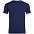 Футболка мужская MARVIN, темно-синяя с логотипом в Балашихе заказать по выгодной цене в кибермаркете AvroraStore
