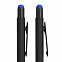 Ручка шариковая FACTOR BLACK со стилусом с логотипом в Балашихе заказать по выгодной цене в кибермаркете AvroraStore