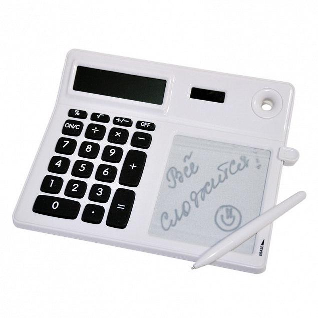 Калькулятор "Экономист"с мемо-панелью с логотипом в Балашихе заказать по выгодной цене в кибермаркете AvroraStore