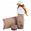 Упаковка «Подушечка», крафт с логотипом в Балашихе заказать по выгодной цене в кибермаркете AvroraStore