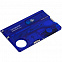 Набор инструментов SwissCard Lite, синий с логотипом в Балашихе заказать по выгодной цене в кибермаркете AvroraStore
