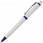 Ручка шариковая Raja, синяя с логотипом в Балашихе заказать по выгодной цене в кибермаркете AvroraStore