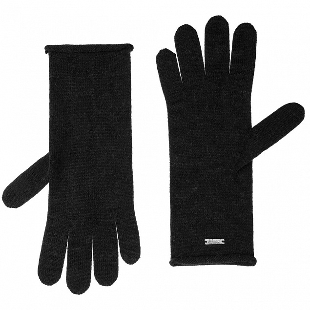 Перчатки Alpine, удлиненные, черные с логотипом в Балашихе заказать по выгодной цене в кибермаркете AvroraStore