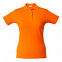 Рубашка поло женская SURF LADY, оранжевая с логотипом в Балашихе заказать по выгодной цене в кибермаркете AvroraStore