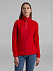 Толстовка флисовая женская Frontflip красная с логотипом в Балашихе заказать по выгодной цене в кибермаркете AvroraStore