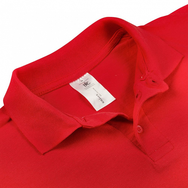 Рубашка поло Safran красная с логотипом в Балашихе заказать по выгодной цене в кибермаркете AvroraStore