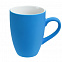Набор кружек Good Morning c покрытием софт-тач, голубой с логотипом в Балашихе заказать по выгодной цене в кибермаркете AvroraStore