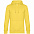 Толстовка с капюшоном унисекс King, желтая с логотипом в Балашихе заказать по выгодной цене в кибермаркете AvroraStore