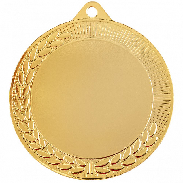 Медаль Regalia, большая, золотистая с логотипом в Балашихе заказать по выгодной цене в кибермаркете AvroraStore