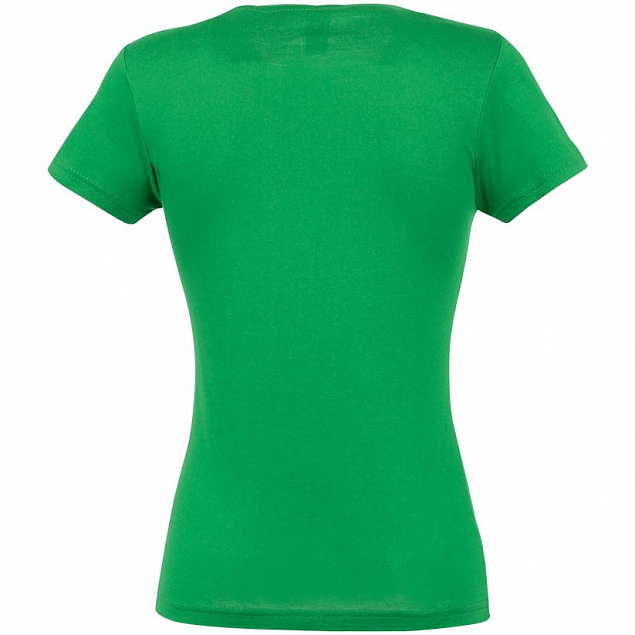 Футболка женская MISS 150, ярко-зеленая с логотипом в Балашихе заказать по выгодной цене в кибермаркете AvroraStore