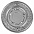 Медаль наградная  "Серебро" с логотипом в Балашихе заказать по выгодной цене в кибермаркете AvroraStore