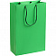 Пакет бумажный Porta M, зеленый с логотипом в Балашихе заказать по выгодной цене в кибермаркете AvroraStore