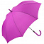 Зонт-трость Fashion, розовый с логотипом в Балашихе заказать по выгодной цене в кибермаркете AvroraStore