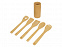 Набор кухонных принадлежностей из бамбука 6в1 Bestie с логотипом в Балашихе заказать по выгодной цене в кибермаркете AvroraStore