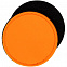 Лейбл из ПВХ с липучкой Menteqo Round, оранжевый неон с логотипом в Балашихе заказать по выгодной цене в кибермаркете AvroraStore