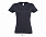 Фуфайка (футболка) IMPERIAL женская,Тёмно-серый/графит 3XL с логотипом в Балашихе заказать по выгодной цене в кибермаркете AvroraStore