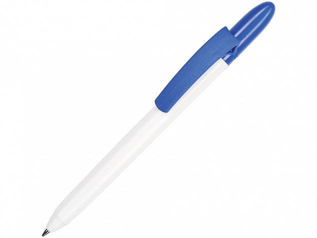 Ручка пластиковая шариковая Fill White с логотипом в Балашихе заказать по выгодной цене в кибермаркете AvroraStore