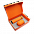 Набор Hot Box C (софт-тач) G, оранжевый с логотипом в Балашихе заказать по выгодной цене в кибермаркете AvroraStore