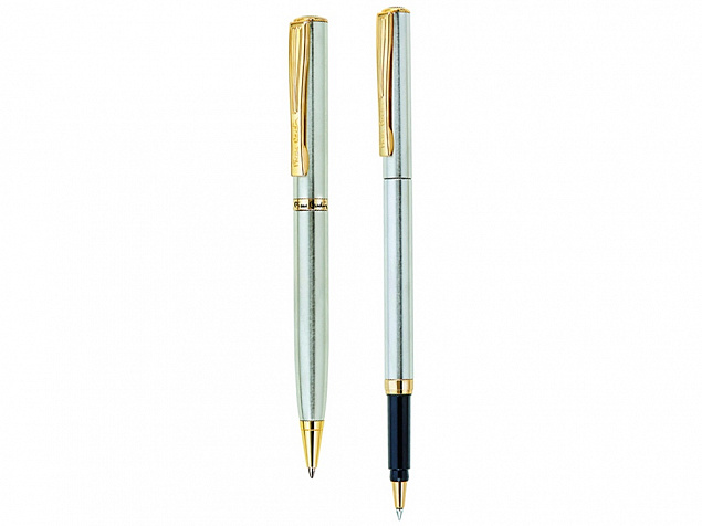 Набор «Pen and Pen»: ручка шариковая, ручка-роллер с логотипом в Балашихе заказать по выгодной цене в кибермаркете AvroraStore