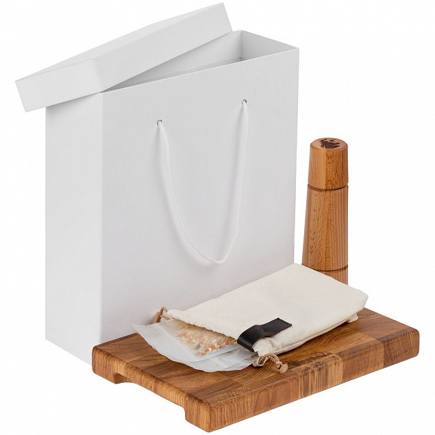 Коробка Handgrip, большая, белая с логотипом в Балашихе заказать по выгодной цене в кибермаркете AvroraStore