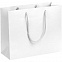 Пакет бумажный Porta S, белый с логотипом в Балашихе заказать по выгодной цене в кибермаркете AvroraStore