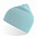 Шапка HOLLY двуслойная, пряжа Polylana®, 60% полиэстер, 40% акрил, голубой с логотипом в Балашихе заказать по выгодной цене в кибермаркете AvroraStore