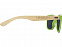 Солнцезащитные очки «Sun Ray» с бамбуковой оправой с логотипом в Балашихе заказать по выгодной цене в кибермаркете AvroraStore