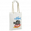 Холщовая сумка с ручками-канатами «Морские обитатели», белая с логотипом в Балашихе заказать по выгодной цене в кибермаркете AvroraStore
