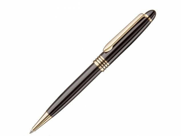 Металлическая шариковая ручка CLASSICO M с зеркальной гравировкой, черный с логотипом в Балашихе заказать по выгодной цене в кибермаркете AvroraStore