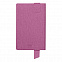 Бизнес-блокнот А5  "Provence", розовый , мягкая обложка, в клетку с логотипом в Балашихе заказать по выгодной цене в кибермаркете AvroraStore