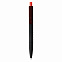 Черная ручка X3 Smooth Touch, красный с логотипом в Балашихе заказать по выгодной цене в кибермаркете AvroraStore