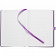 Ежедневник Favor, недатированный, фиолетовый с логотипом в Балашихе заказать по выгодной цене в кибермаркете AvroraStore