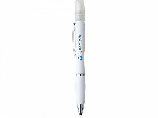 Ручка металлическая шариковая Nash с распылителем с логотипом в Балашихе заказать по выгодной цене в кибермаркете AvroraStore