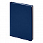 Ежедневник недатированный Anderson, А5,  темно-синий, белый блок с логотипом в Балашихе заказать по выгодной цене в кибермаркете AvroraStore