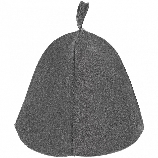 Банная шапка Heat Off, серая с логотипом в Балашихе заказать по выгодной цене в кибермаркете AvroraStore
