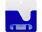 Подставка под ручки  Навесная, синий с логотипом в Балашихе заказать по выгодной цене в кибермаркете AvroraStore