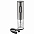 Электрический штопор с ножом для фольги Wine Diesel, серебристый с логотипом в Балашихе заказать по выгодной цене в кибермаркете AvroraStore