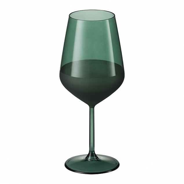 Бокал для вина, Emerald, 490 ml, зеленый с логотипом в Балашихе заказать по выгодной цене в кибермаркете AvroraStore
