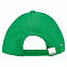 Бейсболка BUFFALO, ярко-зеленая с белым с логотипом в Балашихе заказать по выгодной цене в кибермаркете AvroraStore