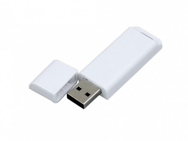 USB 2.0- флешка на 16 Гб с оригинальным двухцветным корпусом с логотипом в Балашихе заказать по выгодной цене в кибермаркете AvroraStore