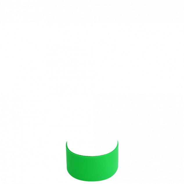 Манжета силиконовая для термобутылки Olivia, зеленый с логотипом в Балашихе заказать по выгодной цене в кибермаркете AvroraStore