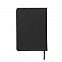 Ежедневник недатированный Campbell, А5,  черный, белый блок с логотипом в Балашихе заказать по выгодной цене в кибермаркете AvroraStore