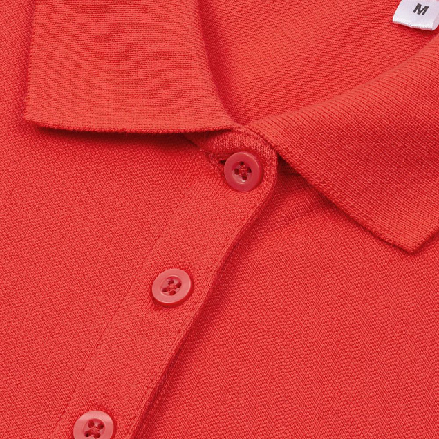 Рубашка поло мужская PHOENIX MEN, красная с логотипом в Балашихе заказать по выгодной цене в кибермаркете AvroraStore